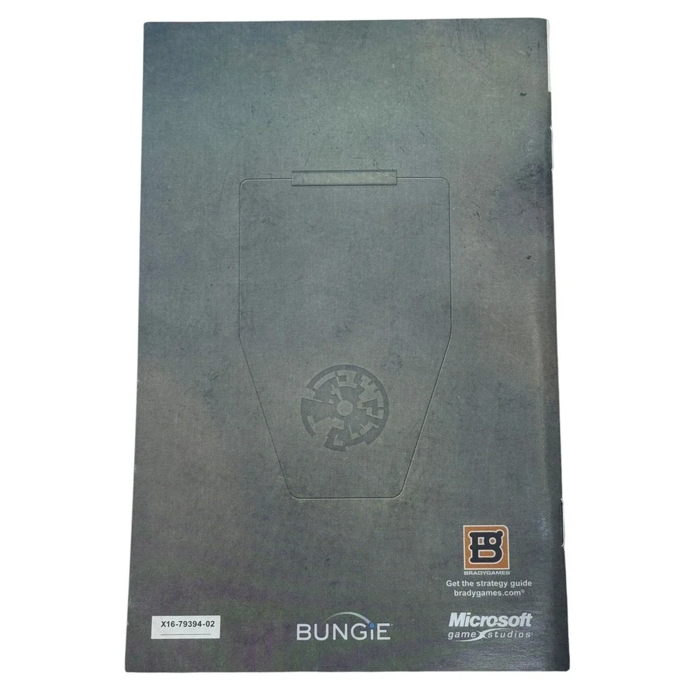 Halo Reach Xbox 360 UNSC Field‎ Manual Instruction Booklet X16-79394-02